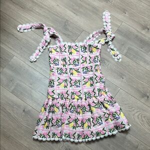 Marlo Kids Millie Embroidered Mini Dress